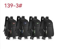 Backpacks with 4 Removable Wheels Large Capacity Carry-on Travel Bags