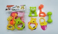 Set Of 7 Pc Rattle Toys For Babies