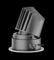 Anti glare spotlight LED