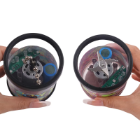 2024 New Design Electric Press Chain Grinder With Transparent Window One-handed Operation Rechargeable Electric Herb Grinder From China