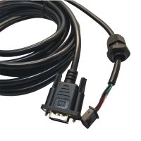 RJ7111 Harness Wire Cable DB9 male RS232 waterproof cable DB9 serial cable PG9 waterproof plug cable From China