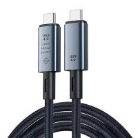 Dual-head USB4 to Type-C Full-featured Male-to-male Data Cable, 40G High-speed Transmission, 8K High-definition Large Screen Transmission Cable  From China