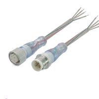 Metal Threaded M12 Aviation Plug Waterproof