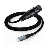 Xlr To Usb-c Pure Copper Shielded Audio Cable - Microphone Recording Cable, Compatible With Iphone And Mac Xlr To Usb-c Pure Copper Shielded Audio Cable - Microphone Recording Cable, Compatible With Iphone And Mac