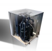 4w, 6w, 8w, 12w Best Price Low Noise Household High Effective Heating Cooling R32 Eco-friendly Water / Ground Source Heat Pump Water Heater