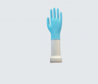 Disposable latex gloves 