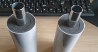 Polyethylene foam stainless steel insulation pipe