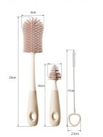 Baby Bottle Cleaning Brush Nipple Brush PE Box Packaging Ready to Ship Various Colors to Choose