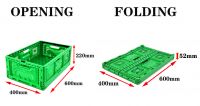 Foldable Plastic Crate Heavy Duty Vegetable