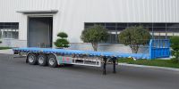 3-Axle Flatbed Semi Trailer