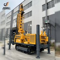 Crawler Positive Circulation Drilling Rig Hydraulic diesel Engine Large-diameterl Agricultural Irrigation Well Drilling Rig