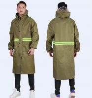Canvas raincoats, gabardine coats, men's and women's coats, work site labor protection items, rain ponchos for riding motorcycles and electric bicycles From China