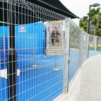 House Surrounding Mesh Fence Design Rectangle Post Welded Mesh Fences From China