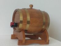 wooden wine barrel