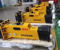 SOOSAN Hydraulic Breakers SB40 Rock Hammer for Mini Excavators