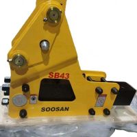 SOOSAN Hydraulic Breaker SB100  Box Type Suitable for Excavators with 25-30 Ton , PREMIUM QUALITY for AL DEMOLITION ACTIVITIES