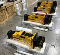 SOOSAN 2025 Hydraulic Breaker Sb 10 Skid Steer Attachment for Excavators 0.8-2.5Ton
