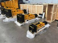 Hydraulic Breaker SB45 BOX Type with Accumulator and Auto Grease System Suitable for Excavators with 7-11 Tons for Demolition From China