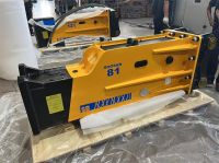 SOOSAN Hydraulic Breaker SB 81 for Heavy Excavators 18-26 Tons Carrier Weight Core Engine Motor for Digging Demolit