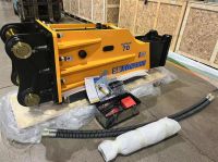 High Durability SB70 Demolition Rock Hammer Excavator Hydraulic Rock Breaker Hammer with 135mm Chisel