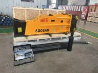 SOOSAN SB151 Box Silence Type Hydraulic Breakers with Low Noise for 30-45 Tons Excavator