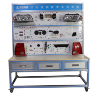 New energy vehicle lighting system inspection teaching training board