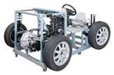 New energy vehicle chassis teaching training platform