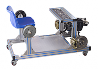 New energy vehicle hydraulic brake training platform (including electronic handbrake)