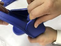 Footwear rubber plastic slippers test Inspection third-party QC inspector final random Quality Control Service in China