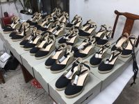 Lady's dance shoes test Inspection third-party QC inspector final random Quality Control Service in China