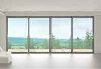 Aluminum alloy grille door