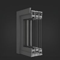 Indian sliding door aluminum alloy profile GB-T6063 manufacturer