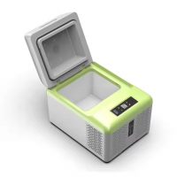 C12P Alpicool 12v Mini Fridge DC AC Single Zone Car Freezer Durable Portable Fridge with Compressor LED Display Panel