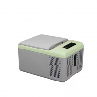 C9P Alpicool Camping Fridge 9L LCD Display DC 12V/24V Portable Refrigerator Mini Fridge Car Freezer for Car Home Outdoor Use