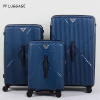 Wholesale Large Luxury Travel PP Suitcases High Quality Custom Sets Unisex 2025 New Design Cylindrical Luggage From China