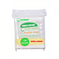 200 Count Plastic Stem Cotton Swab cotton buds