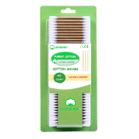 COTTONMAY 600 Count Bamboo Stem Cotton Swab cotton buds