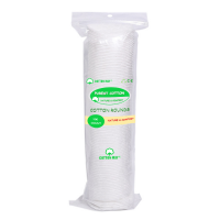 COTTONMAY 100 Count Cotton Rounds, 0.5g/pad, organic cotton pad