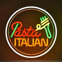Pasta Neon Sign Personalized Neon Sign Wall Decoration for Food Shop