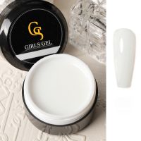 Solid Builder Gel for Nails Non Sticky-white
