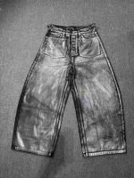 Unisex Custom Jeans with Pearlescent Rainbow Coating NZ0705