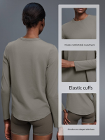 Loose Round-Neck Yoga T-Shirt