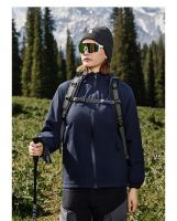 Men's Stand-Collar Softshell Jacket - Windproof Waterproof Color-Block Coat LS8819 From China