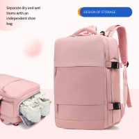 Korean Style Travel Backpack - Waterproof Laptop