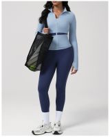 Color Block Training Jacket - Quick-Dry Pilates Top LD0009