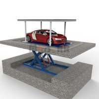 Double Deck Scissor Car Lift From China