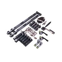 Suspension Door Hanging Rail Soft Closing Same Direction Linkage -3+1