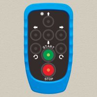 V-126 Radio Control tail lift Control 4 function keys wireless remote
