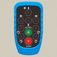 V-128 Radio Control Hydraulic equipment Control 8 function keys wireless remote