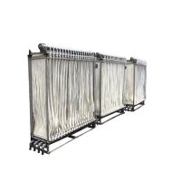 Reinforced PVDF hollow fiber membrane ultrafiltration for domestic and industrial wastewater